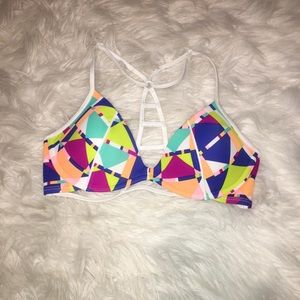 Cute colors bikini top